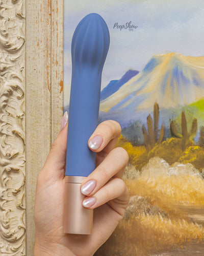 The Traveler G-Spot Vibrator with Lubricant Storage Built-In