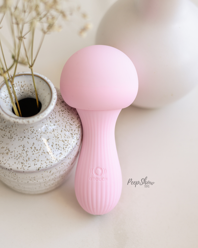 Fairy Mushroom - Soft Cap Vibrator + Glowing Mood Light