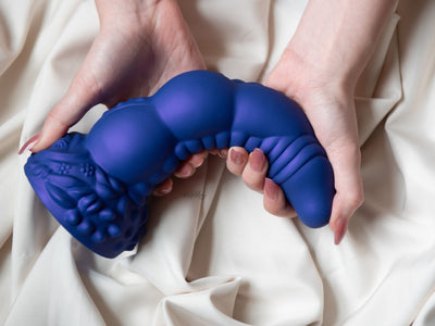 XXL Demon Dildo, Squishy Silicone Fantasy Toy
