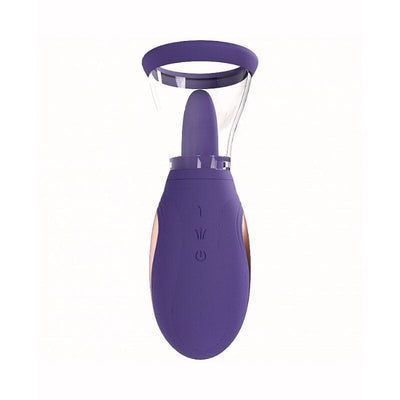 Ultimate Oral Clitoral Set: Licking Vulva Pump + Zen Rose vibrator - Hamilton Park Electronics