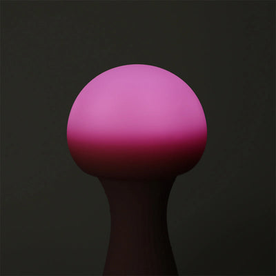 Fairy Mushroom - Soft Cap Vibrator + Glowing Mood Light