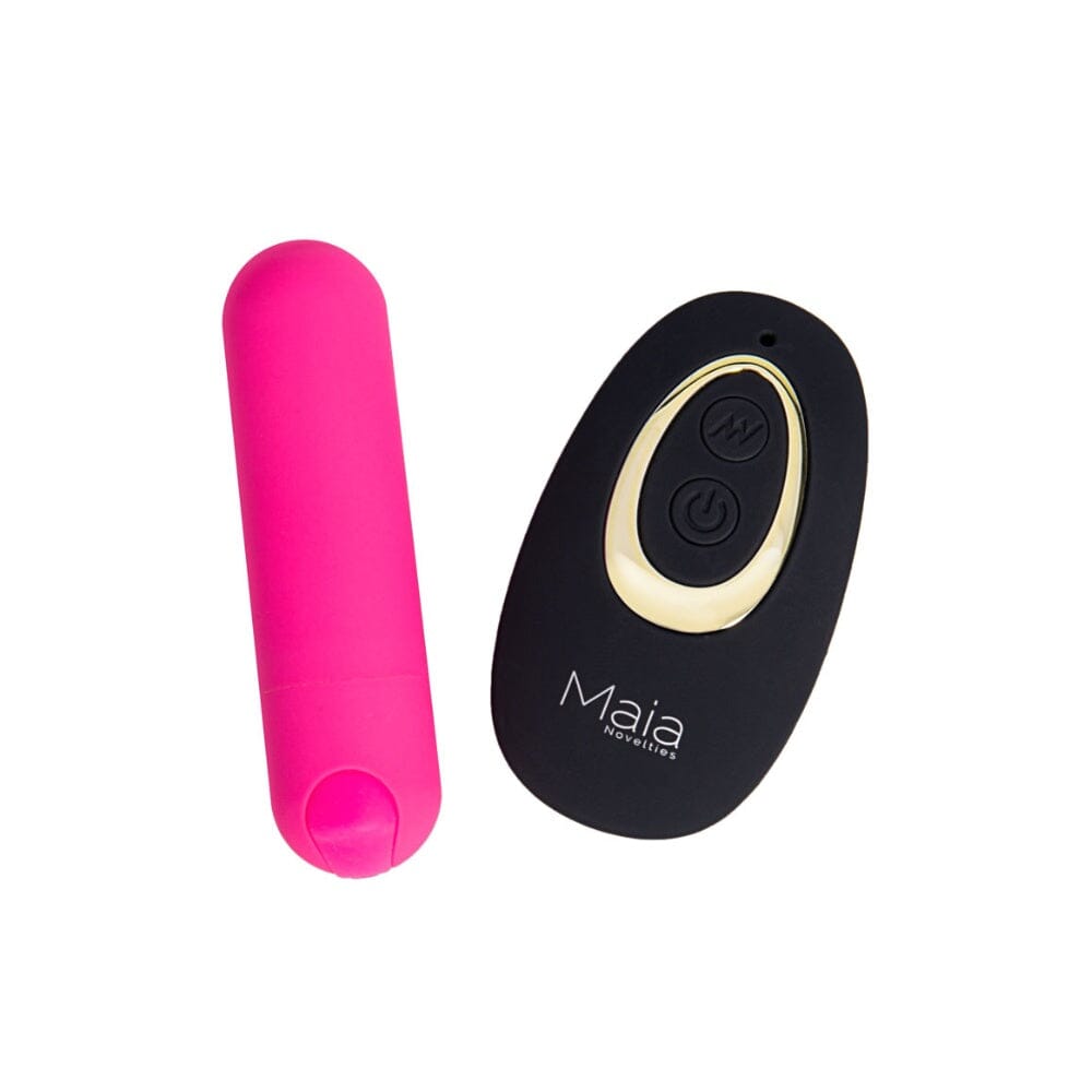 Maia Date Night 25-Function Vibrator with Remote & Lacy Thong