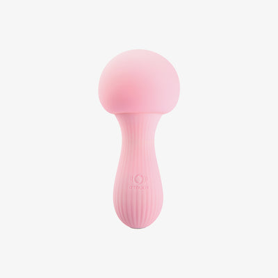 Fairy Mushroom - Soft Cap Vibrator + Glowing Mood Light