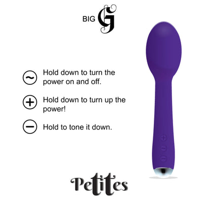 Petites Big G G-Spot Vibrator with 70 Settings