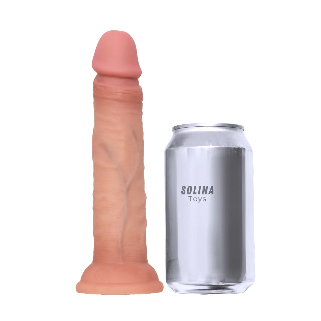 Solina Mega L - Ultra-Realistic Dual-Density Silicone Dildo - Hamilton Park Electronics