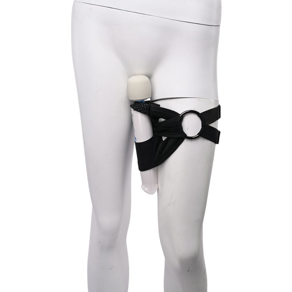 Pivot™ 2 in 1 Forced-O Strap - Wand Harness or Thigh Harness