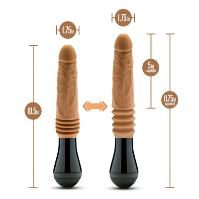 Dr. Arthur Silicone Thrusting Dildo