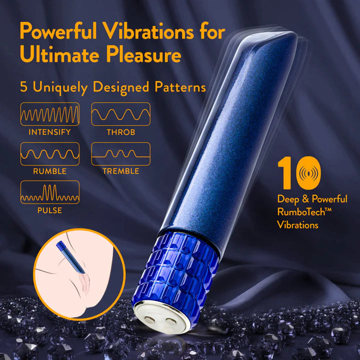 Oh.My.Gem Mystery Power Vibrator - Firm Precision Tip