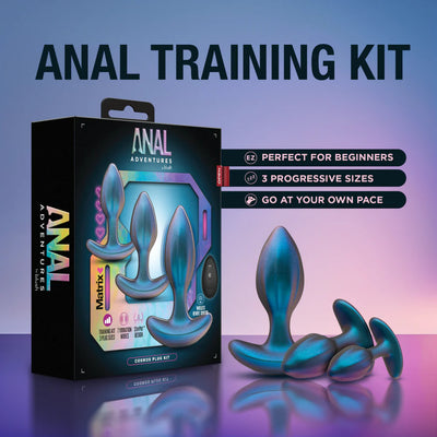 Anal Adventures Cosmos 3-Plug Booty Set