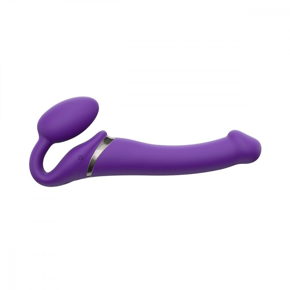 Strap-On-Me Vibrating Bendable Strap-On Dildo with Remote Control